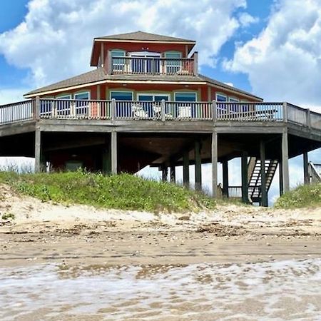 Stunning Beachfront 3 Bedroom Home, Coralmoonbeach Bolivar Peninsula Eksteriør billede